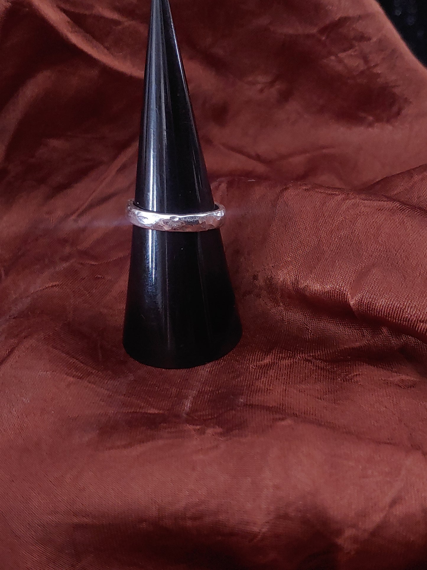 Hammered Sterling Silver ring