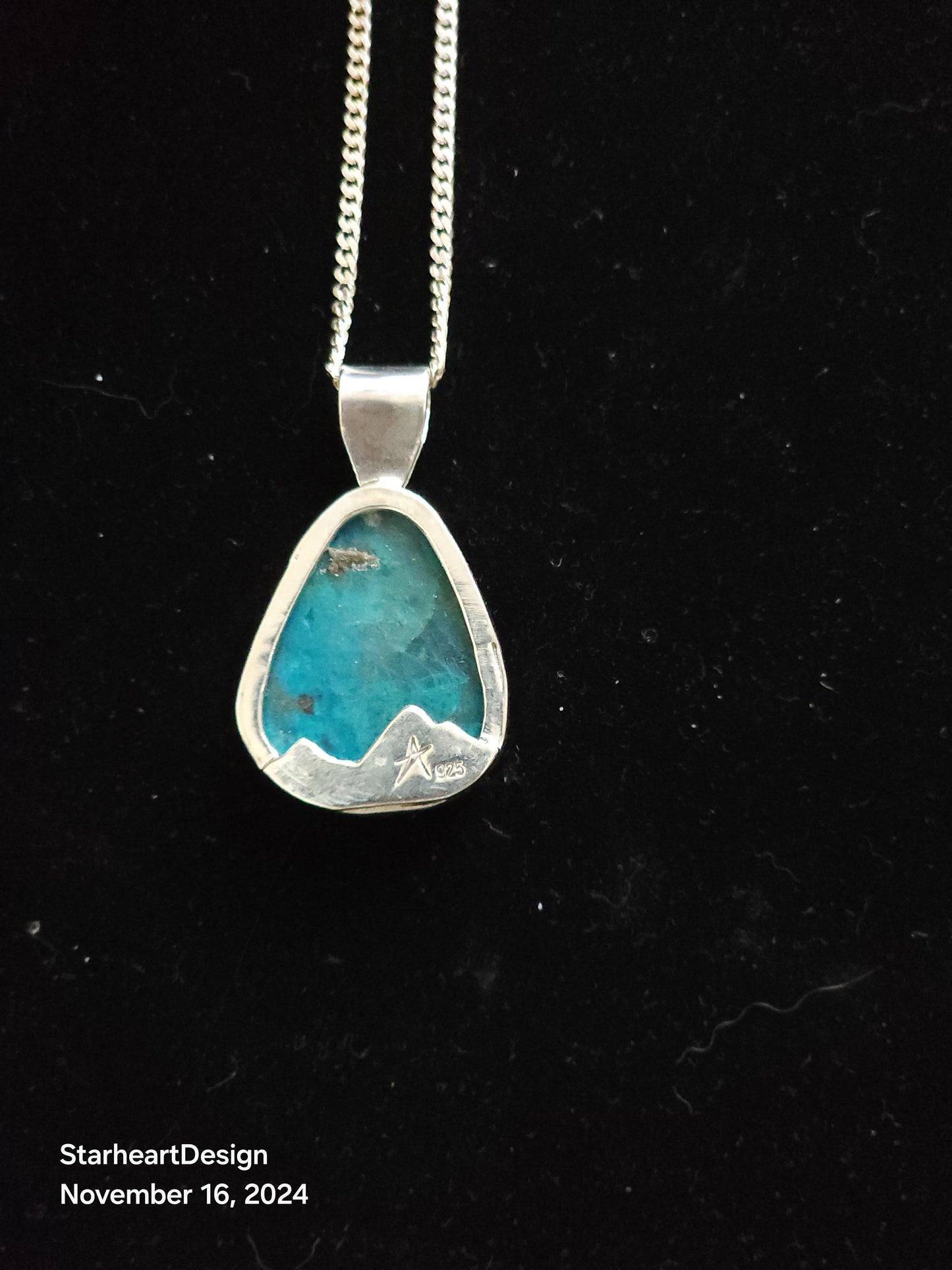 Chrysocolla Pendant Necklace