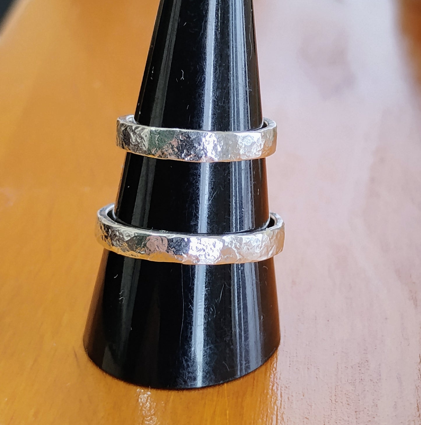 Hammered Sterling Silver ring