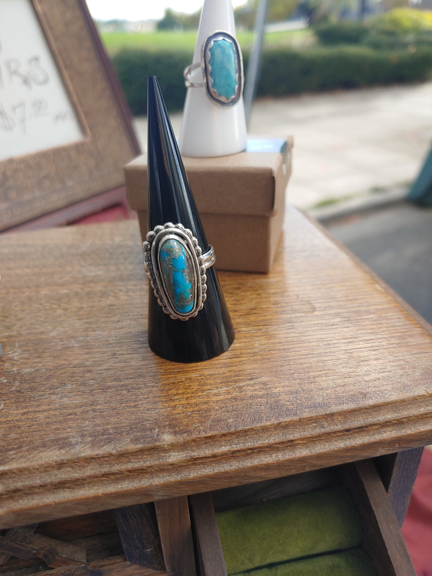 Morenci Turquoise Sterling Silver ring