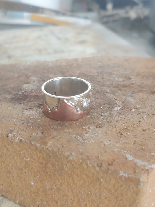 Customized Teton Ring - Westside is the Best Side