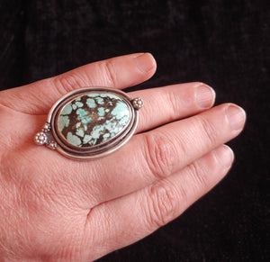 Turquoise Statement Cocktail Ring