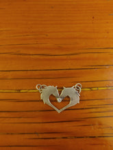 Load image into Gallery viewer, Horse heart w/ cz