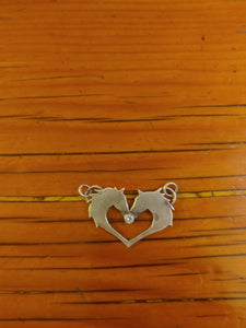 Horse heart w/ cz