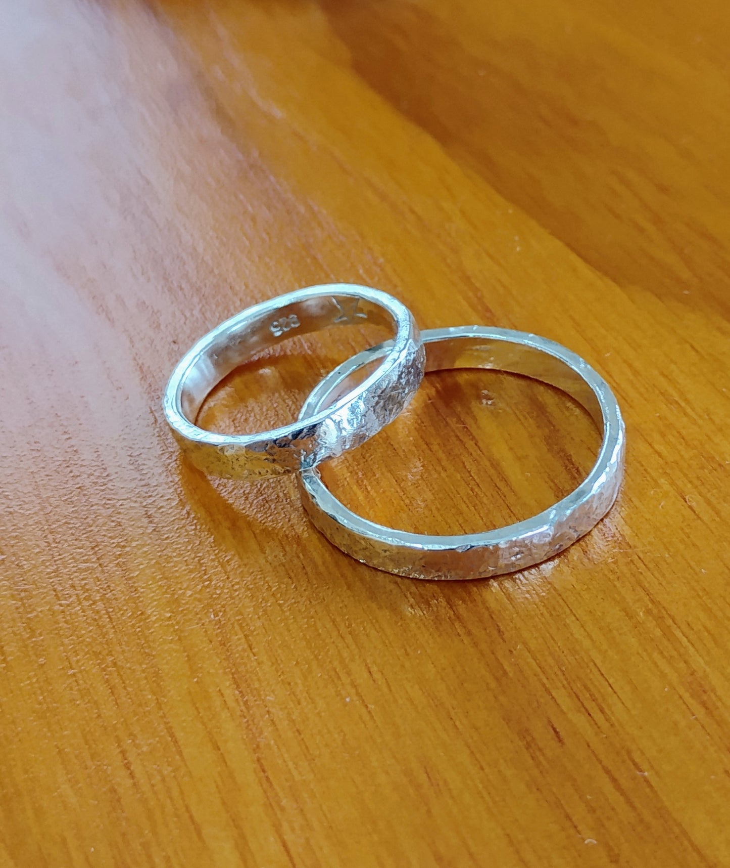 Hammered Sterling Silver ring