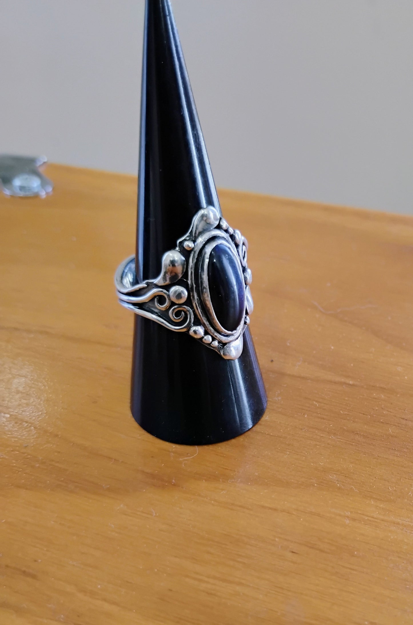 Star Sapphire Silver ring