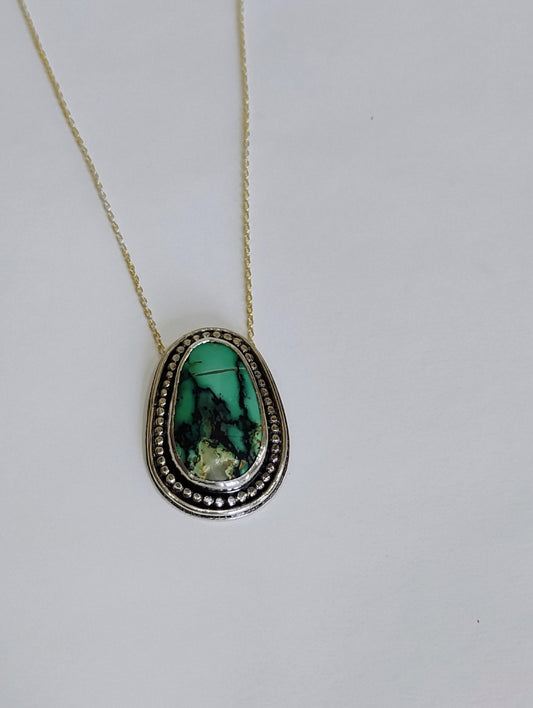 Utah Vericite, Sterling Silver pendant/necklace