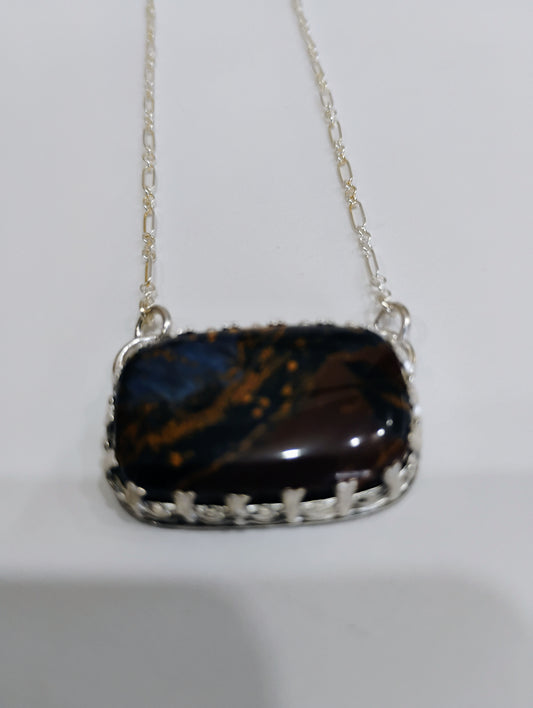 Pietersite necklace