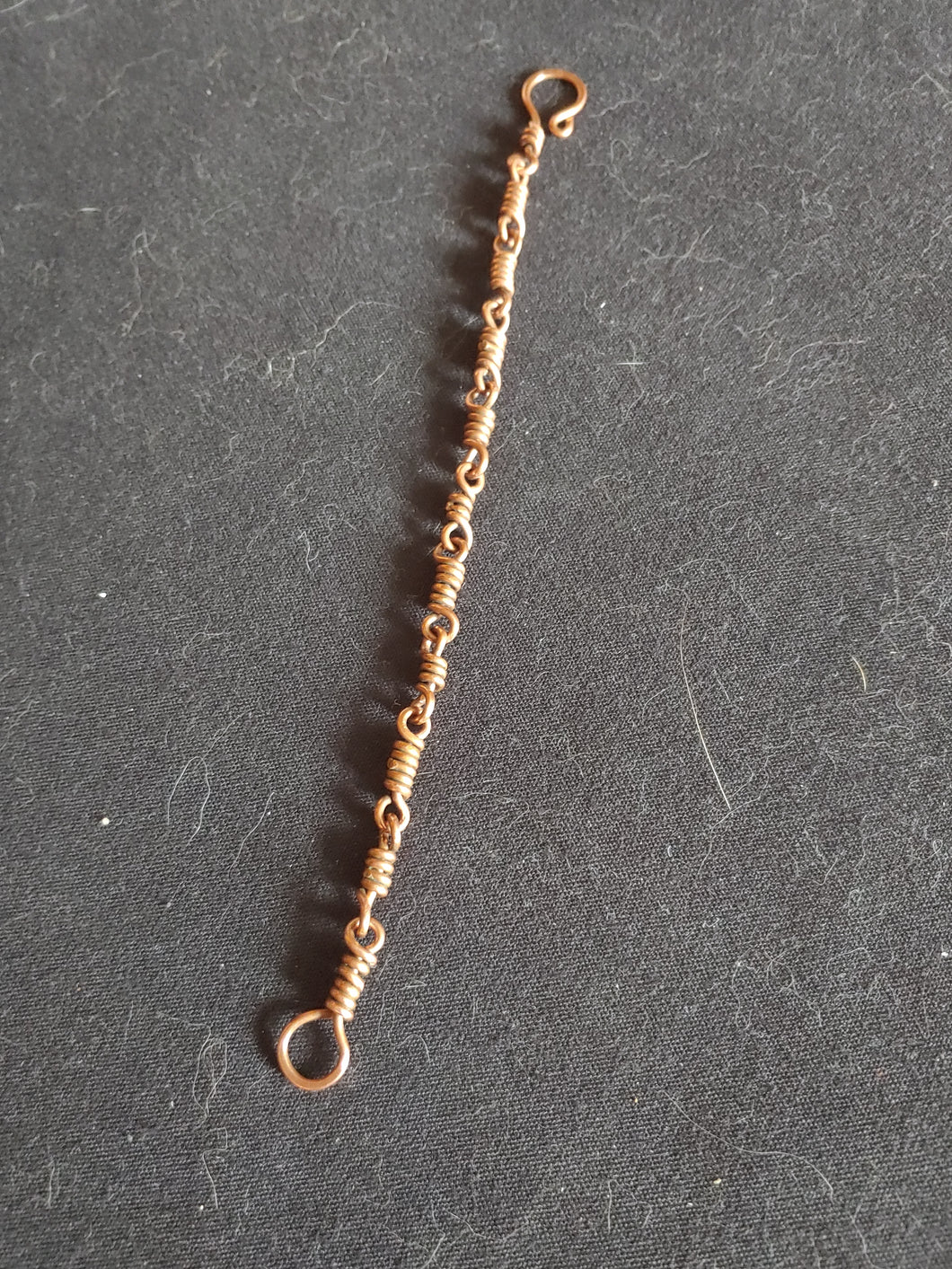 Copper link bracelet