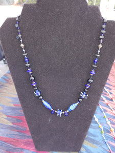 Single strand beaded necklace