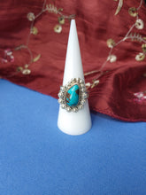 Load image into Gallery viewer, Kingman Turquoise, Sterling Silver ring