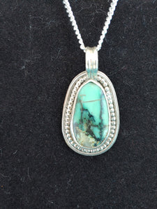 Utah Vericite, Sterling Silver pendant/necklace