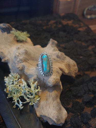 Morenci Turquoise Sterling Silver ring