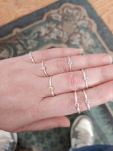 Load image into Gallery viewer, CZ stacking ring