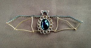 Woven Bat Necklace